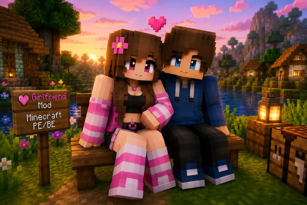 What is Girlfriend Mod Minecraft PE BE?